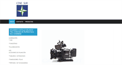 Desktop Screenshot of cinesur.cl